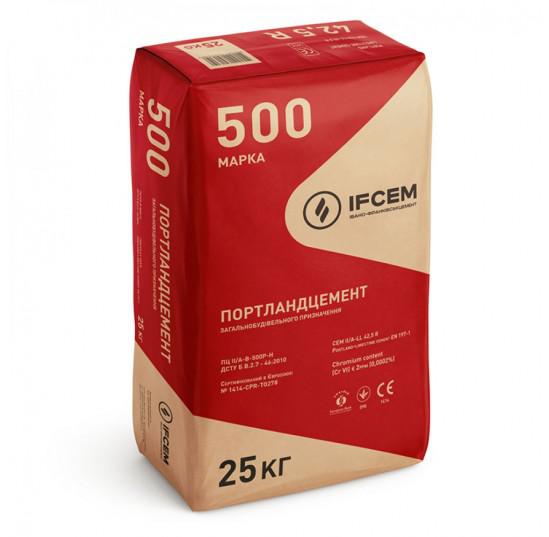 Цемент 500 заводський Івано-Франківськ 25 кг